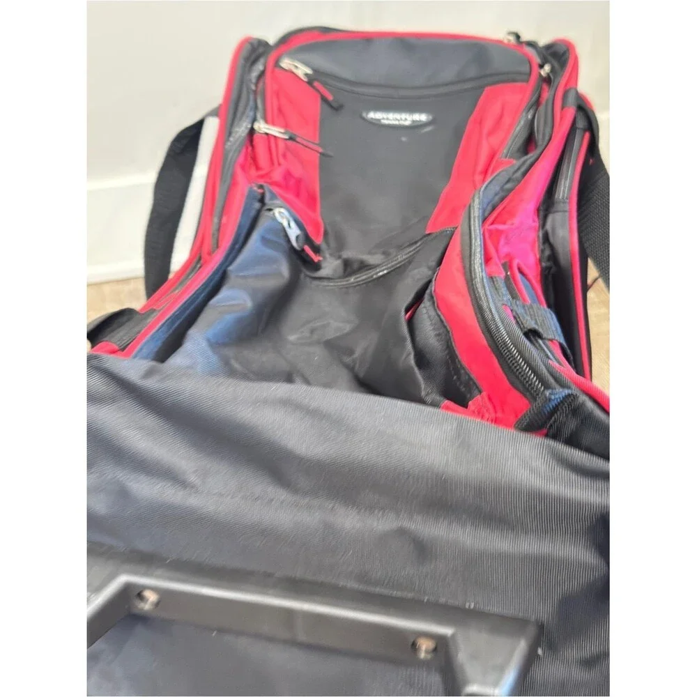 Travelers Club 30 in. Multi-Pocket Upright Rolling Duffel Bag luggage Handle
